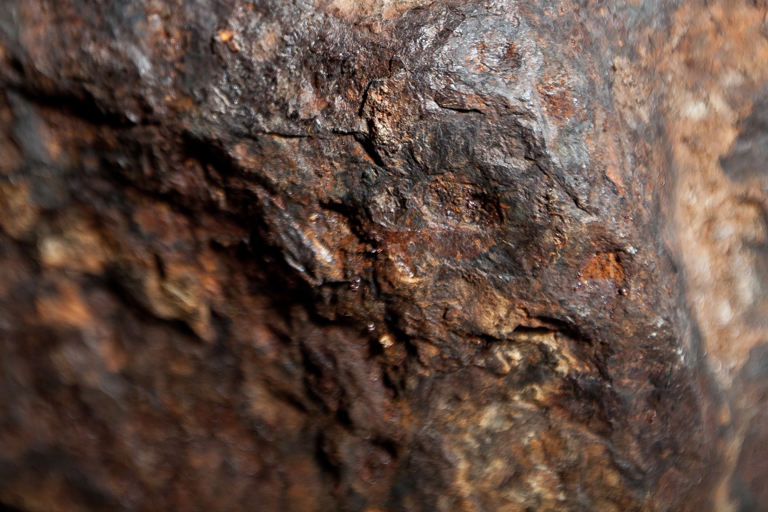 Vattenskärning av meteorit