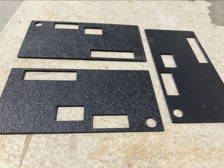 Vattenskärning i flertalet olika material